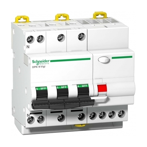 Дифавтомат Schneider Electric Acti9 4P 20А (C) 6кА 300мА (AC)