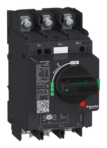 Выключатель автоматический GV4L магнитный расцепитель 115A 25kA зажим под кольцевой наконечник