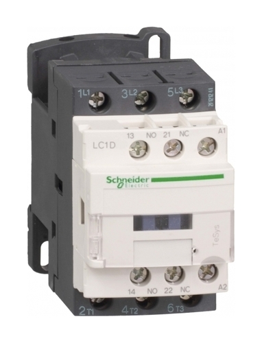 Контактор Schneider Electric TeSys LC1D 3P 9А 440/380В AC 4кВт