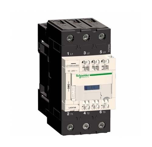 Контактор Schneider Electric TeSys LC1D EVERLINK 3P 80А 440/24В DC 30кВт