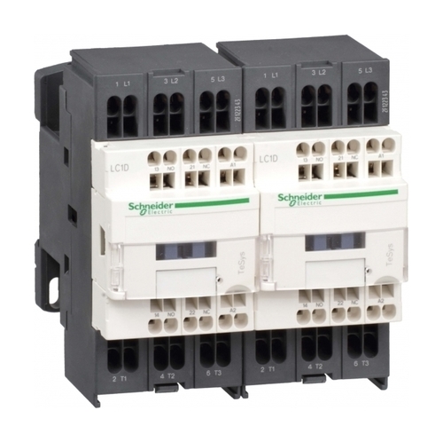 Реверсивный контактор Schneider Electric TeSys LC2D 3P 9А 400/230В AC 4кВт