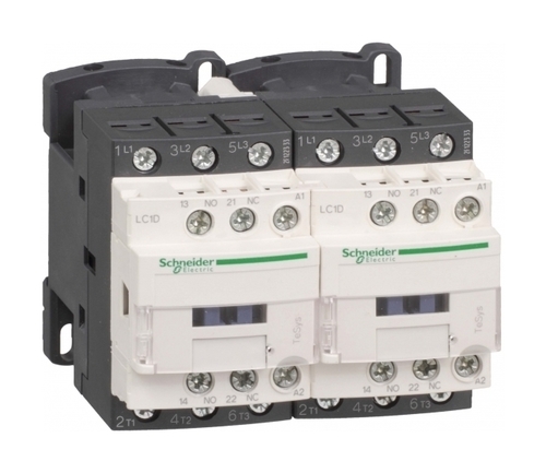 Реверсивный контактор Schneider Electric TeSys LC2D 3P 32А 400/110В AC 15кВт