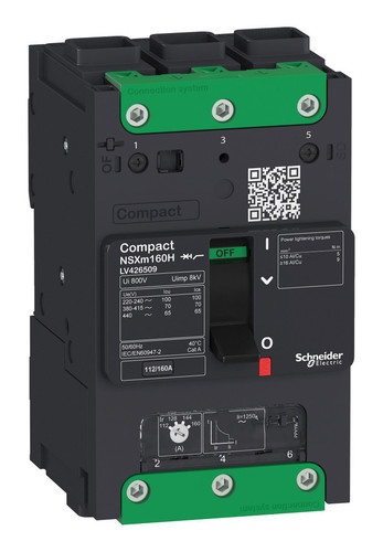 Силовой автомат Schneider Electric Compact NSXm, 50кА, 3P, 63А