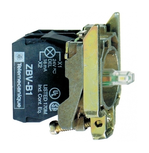 КОРПУС КНОПКИ 22ММ 120В С ПОДСВЕТКОЙ ZB4BW0G61