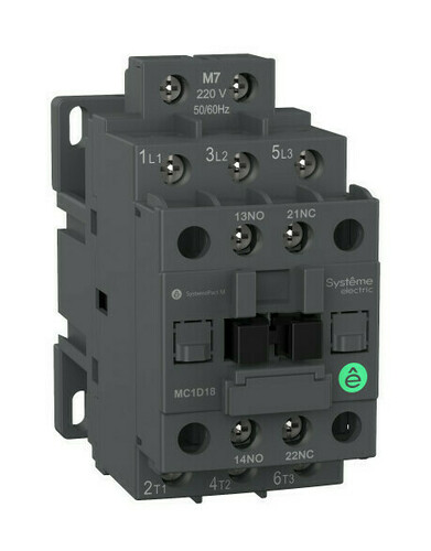 Контактор Systeme Electric SystemePact M 3P 12А 110В AC 5.5кВт, MC1D12F7