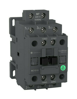 Контактор Systeme Electric SystemePact M 3P 12А 380В AC 5.5кВт, MC1D12Q7